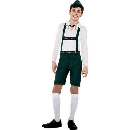 Image of Boys Lederhosen - Child Costume 4-6 Years