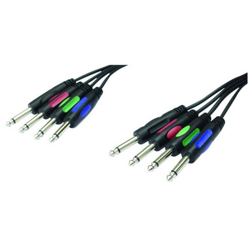 Image of 4 Way Mono Jack Lead