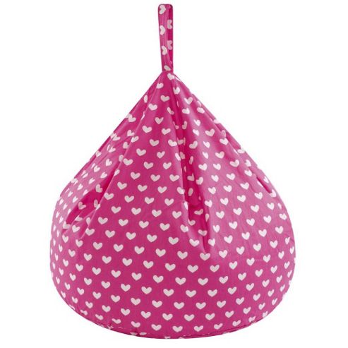 Image of Bean Bag - Pink Hearts