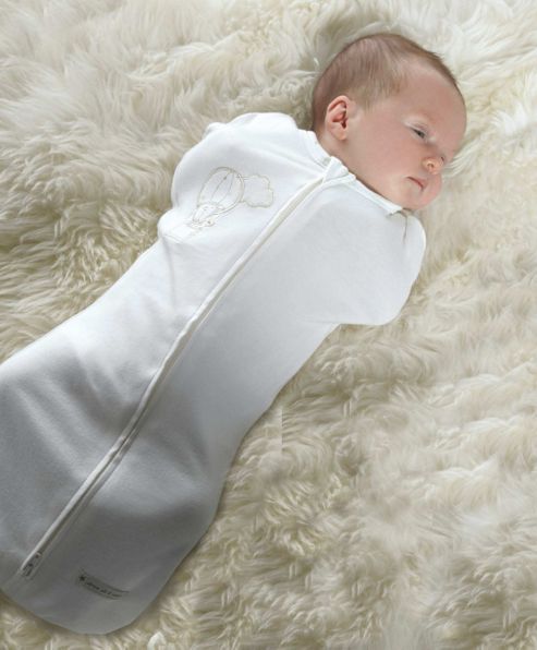 Image of Mamas & Papas - Swaddle Shell - Cream