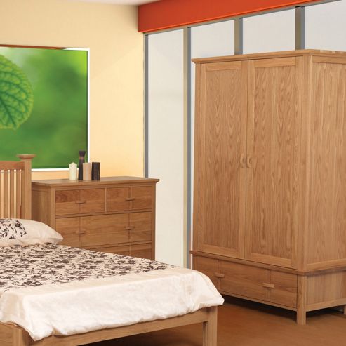 Image of All Home Wren 2 Door Wardrobe