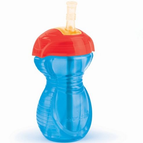 Image of Munchkin Click Lock Straw Cup 10oz Blue