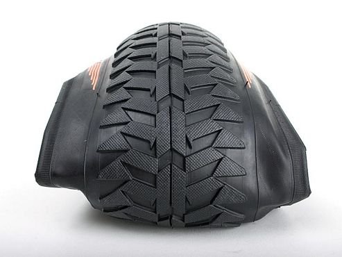 Image of Khe Folding Bmx Tyre Premium Mac2 Dirt 20" X 2.1 - Black