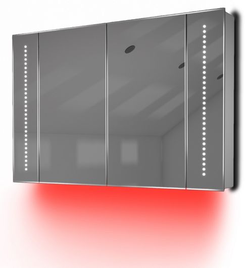 Image of Ambient Demist Bathroom Cabinet With Sensor & Internal Shaver Socket K75r