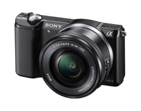 Image of Sony Ilce-5000 Alpha A5000 Slr Camera Black 16-50mm Lens 20.1mp 3.0lcd Fhd Wifi