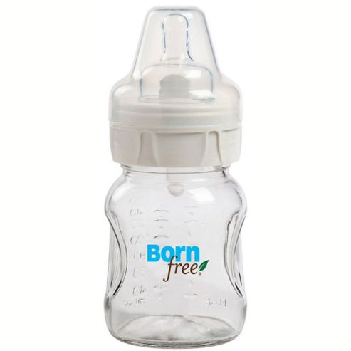 Image of Born Free Single Glass Feeding Bottle 5oz (160ml)