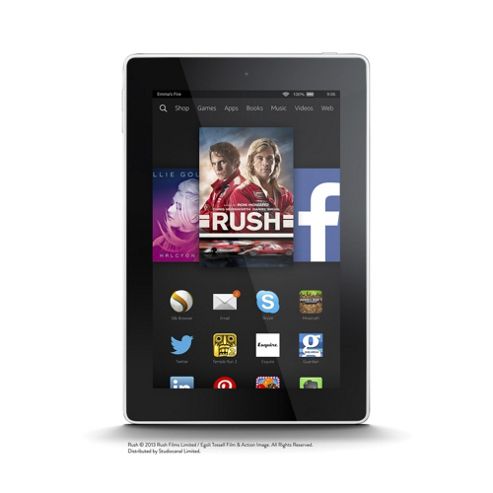 Image of Fire Hd 7, 7" Tablet, 8gb, Wifi - White (2014)