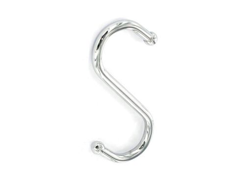 Image of Securit S6323 S Hooks With Ball Tip Cp 100mm X4