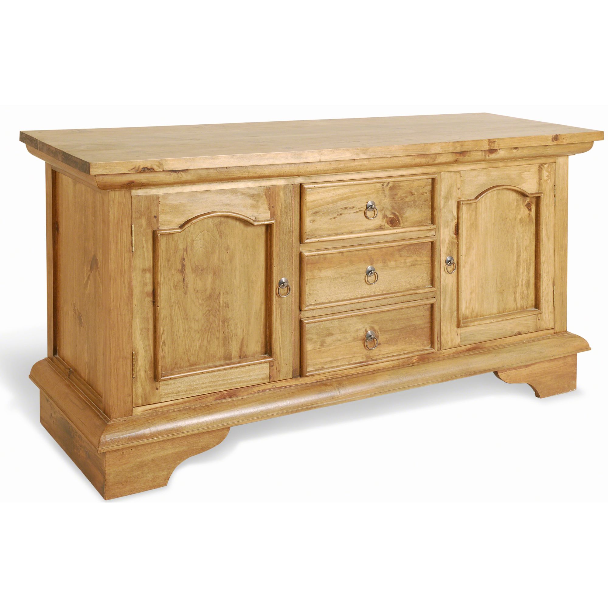 Oceans Apart Vintage Pine Two Door and Three Drawer Buffet at Tesco Direct