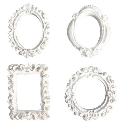 Image of Provincial Applique White Resin