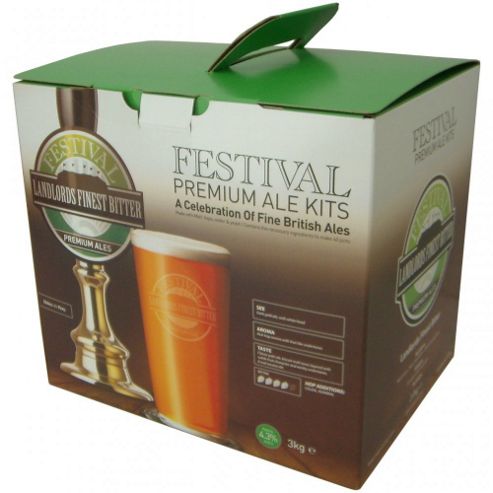 Image of Festival 40 Pint Home Brew Beer Kit - Landlords Finest Bitter