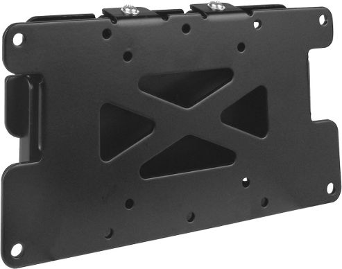 Image of Black Flat Fixed Lcd Wall Mount Plate 10 Inch - 30 Inch Tv S