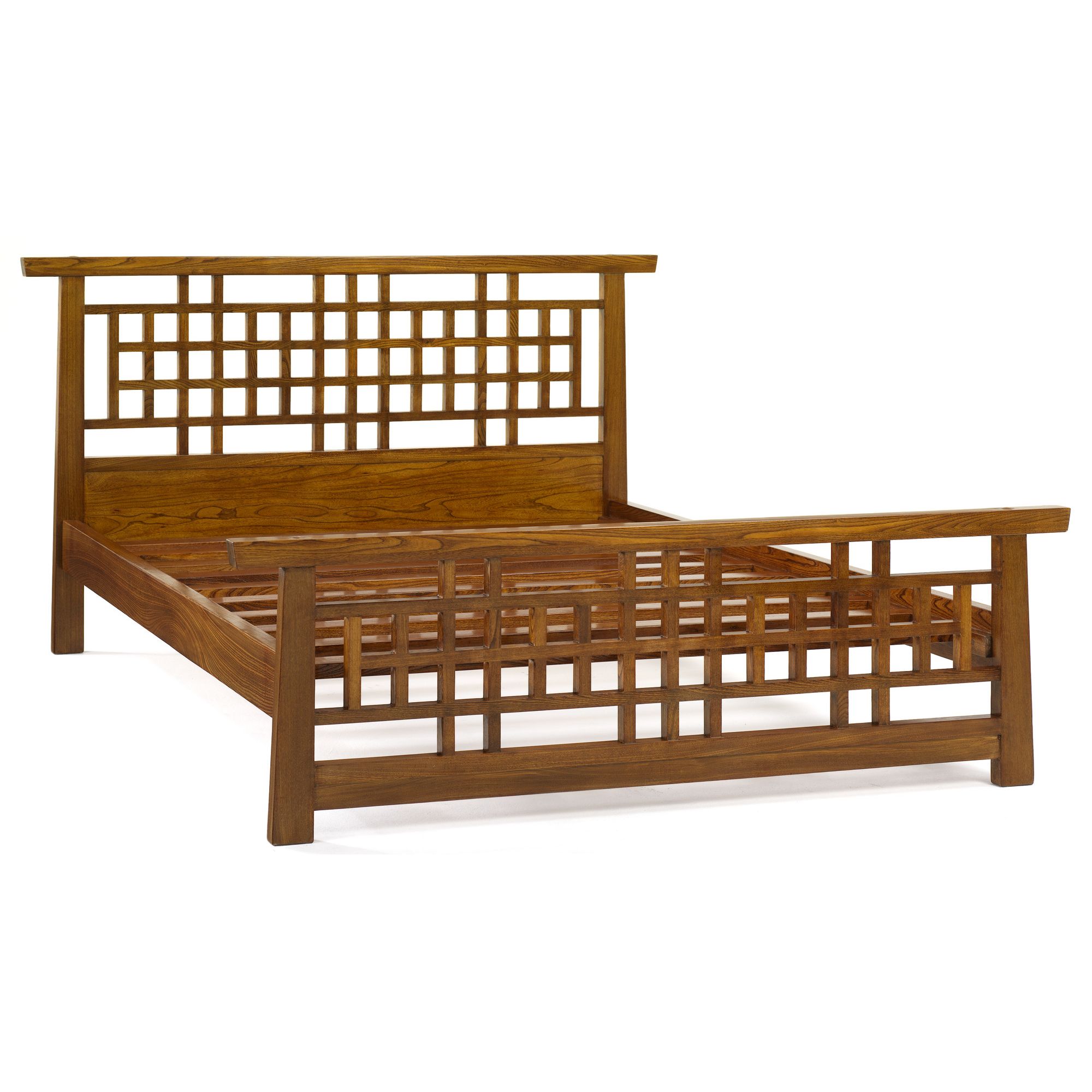 Shimu Asian Contemporary Lattice Bed at Tesco Direct