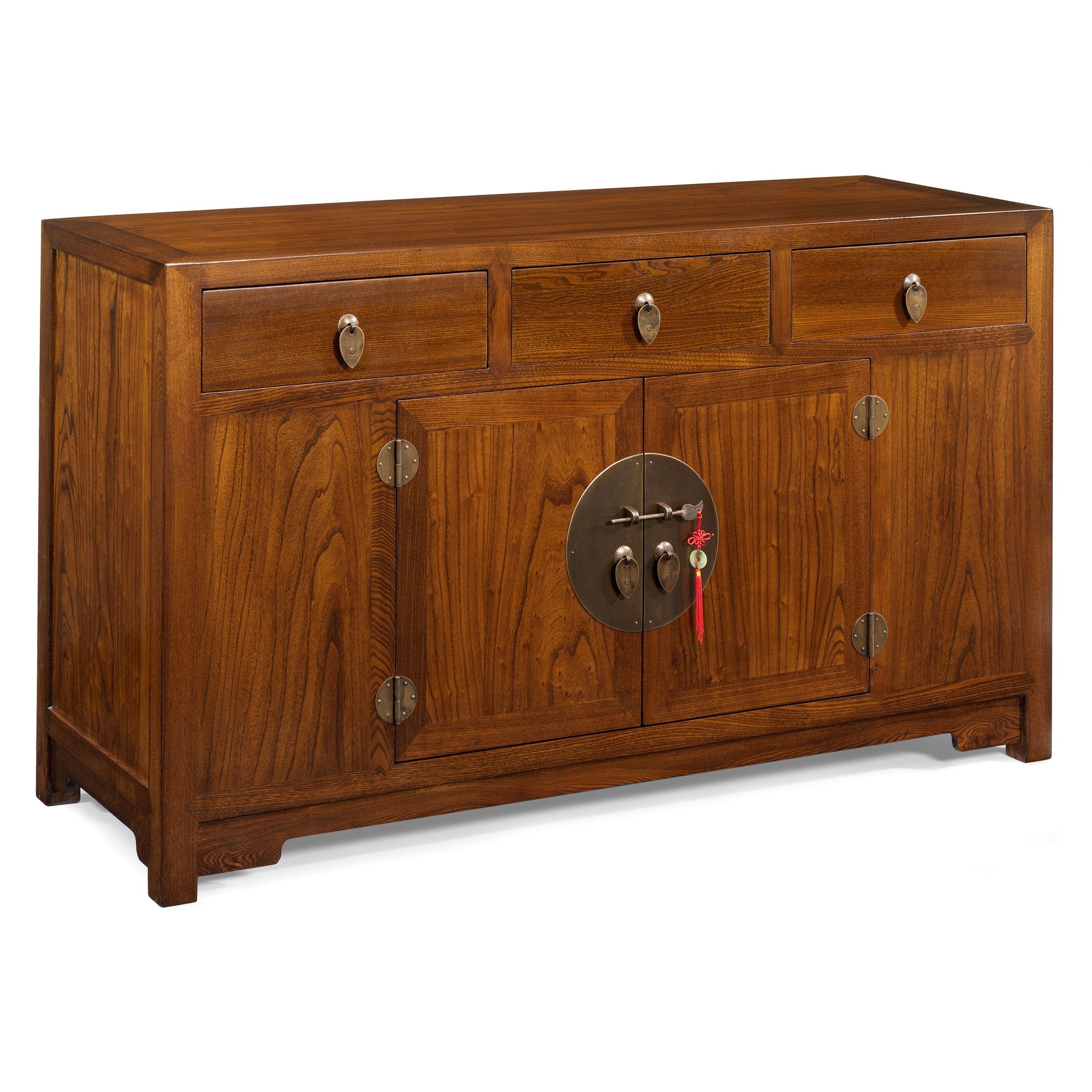 Shimu Chinese Classical Ming Sideboard - Warm Elm at Tescos Direct