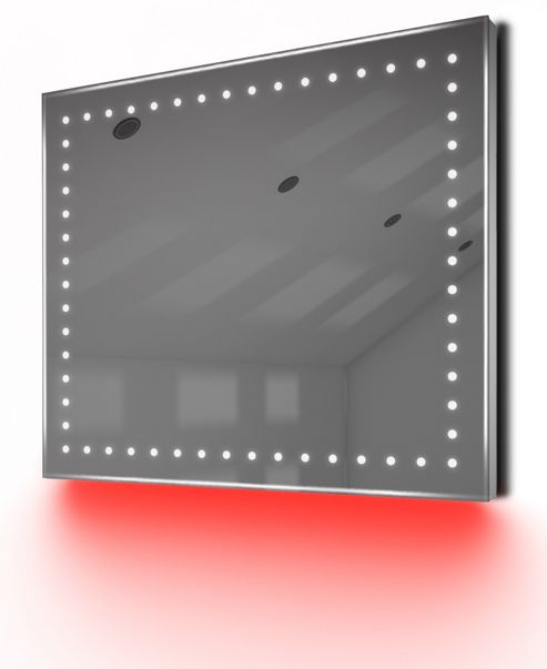 Image of Ambient Ultra-slim Led Bathroom Mirror With Demister Pad & Sensor K67r