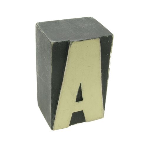 Image of Block Letter - A