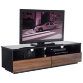 UK-CF High Gloss Walnut Cabinet For TVs up to 60 inch