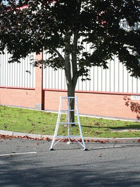 Image of Trade 1.2m (3.94ft) Standard - Garden Hedge Cutting Tripod Ladder