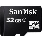 SanDisk 32GB Micro SDHC Memory Card Class 4