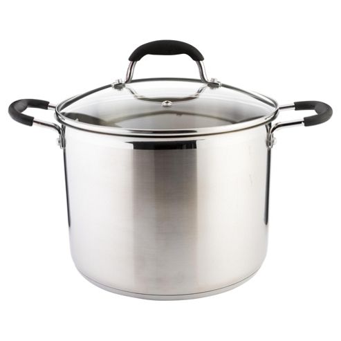 Image of Tesco Stainless Steel 24 Cm Large Stockpot