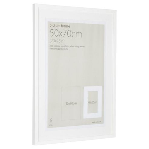 Image of Picture Frame 53 X 73cm, White