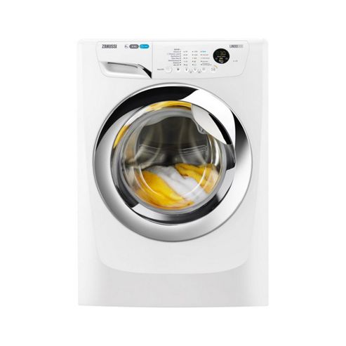 Image of Zanussi Zwf81463wh A+++ Energy Rated 8kg Load Washing Machine With Xxl Door In White