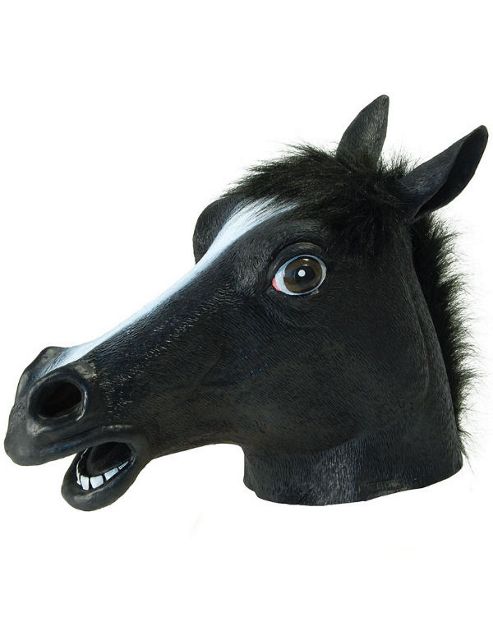 Image of Adult Black Beauty Horse Mask