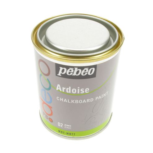 Image of Pebeo Chalkboard Paint - Zinc - 250ml