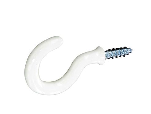 Image of Securit S6302 Cup Hooks Plastic White 32mm X5