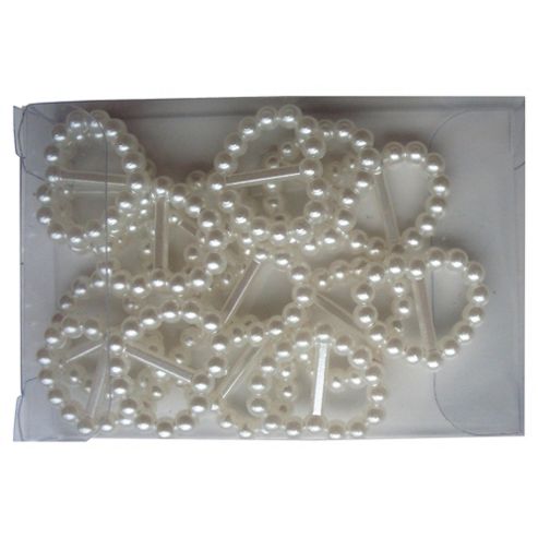 Image of Beaded Buckled Hearts 5 Pack