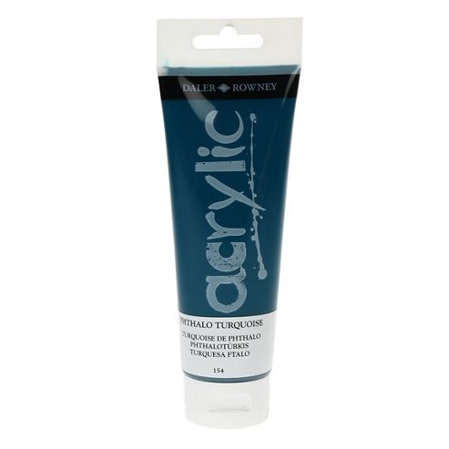Image of Daler Graduate Acrylic Phthalo Turquoise 120ml