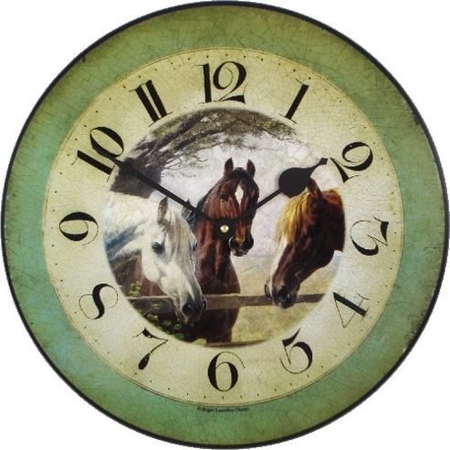 Image of Roger Lascelles Clocks Old Friends' Wall Clock