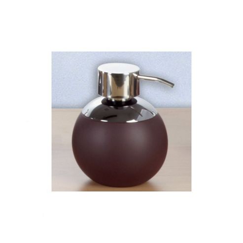 Image of Nicol Bella Soap Lotion Dispenser In Chrome - Mocca