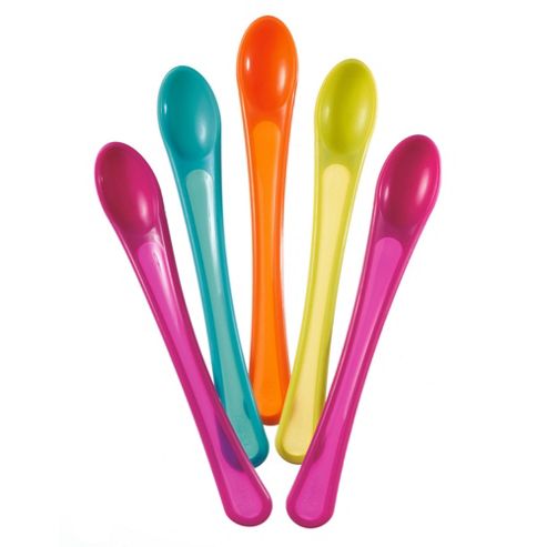 Image of Tommee Tippee Weaning Spoons 5 Pack