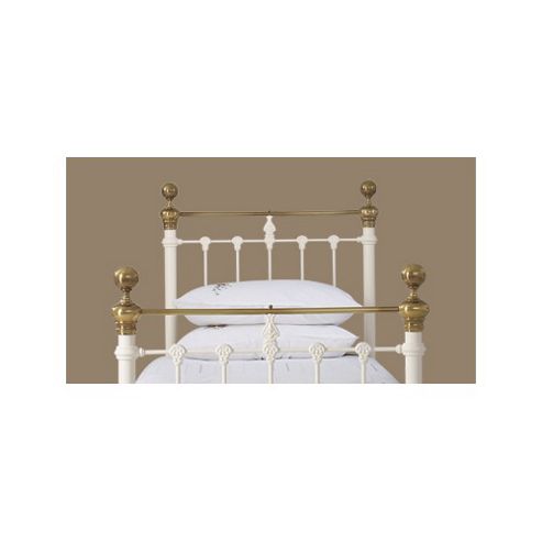 Image of Obc Hamilton Headboard - Small Double - Glossy Ivory