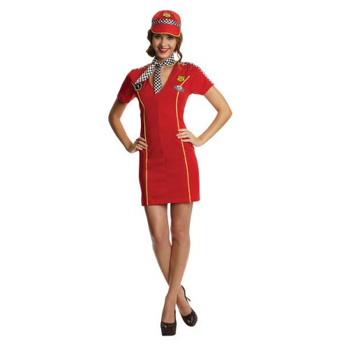 Image of Racing Girl - Adult Costume Size: 10-12