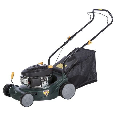 Image of Tesco 98.5cc Hand-push Petrol Rotary Lawn Mower