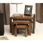 Baumhaus Shiro Nest of 3 Coffee Tables in Walnut