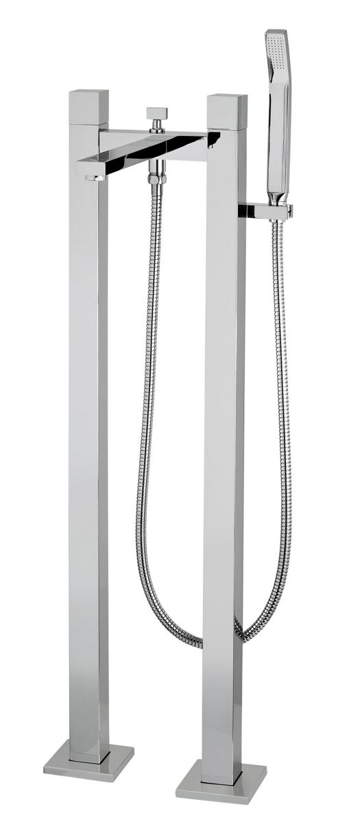 Image of Hudson Reed Free Floor Mounted Bath / Shower Taps