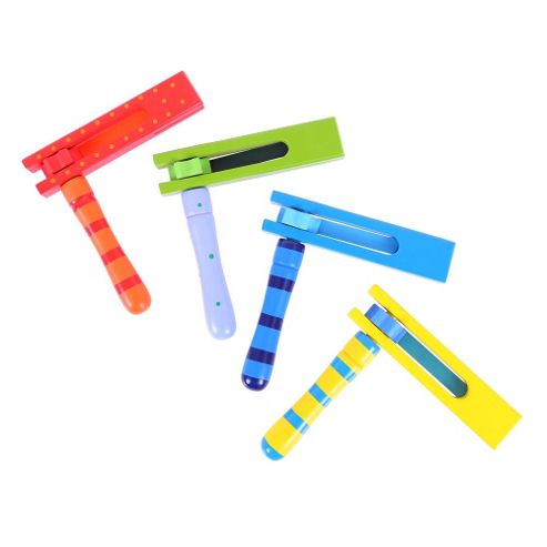 Image of Bigjigs Toys Bj164 Football Rattles (pack Of 4)