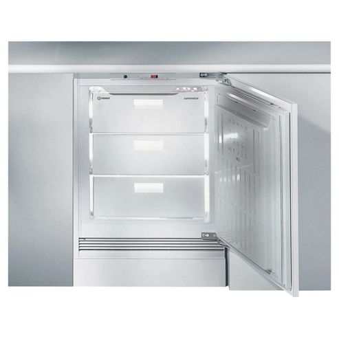 Image of Indesit Infs1212 Built In Freezer, 60cm, A+ Energy Rating, White