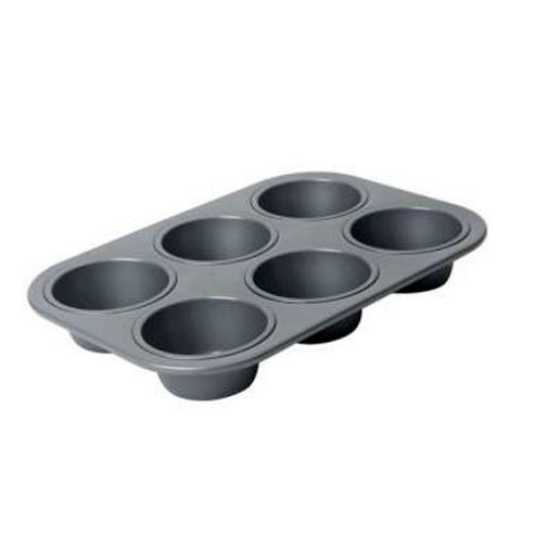 Image of Baker's Pride Professional Non-stick 6 Cup Muffin Pan