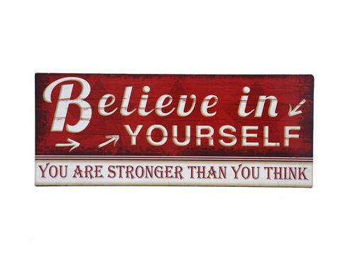 Image of Home Essence Metal Stronger Plaque