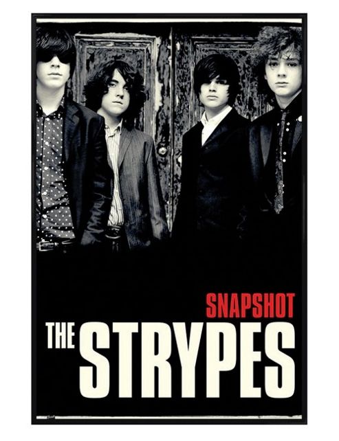 Image of The Strypes Gloss Black Framed Snapshot Poster