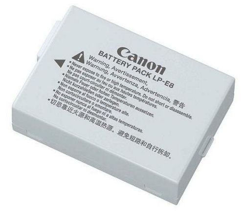 Image of Canon Lp-e8 Camera Battery - Grey