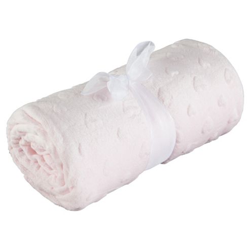Image of Tesco Loves Baby Popcorn Heart Pink