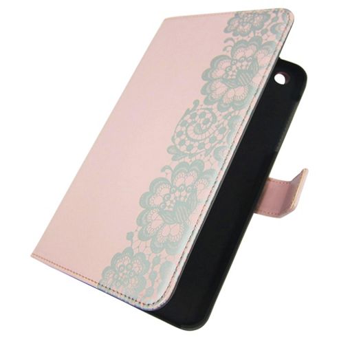 Image of Tesco Hudl 2 Folio Tablet Case --- Vintage Lace