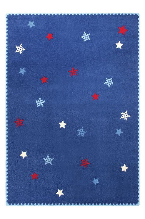 Image of Esprit Space Stars Childrens Rug - 133 Cm X 200 Cm (4 Ft 4 In X 6 Ft 7 In)
