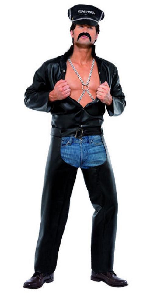 Image of Village People Biker - Adult Costume Size: 38-40