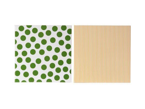 Image of Presenttime Dots And Stripes Trivets (set Of 2)